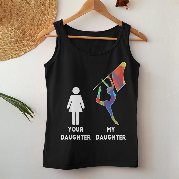 Winter Guard Color Guard Mom Your Daughter My Daughter Women Tank Top Unique Gifts