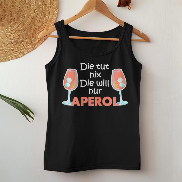 Women's Aperol Spritz Summer Cocktail Aperol Mama Tank Top Frauen Lustige Geschenke