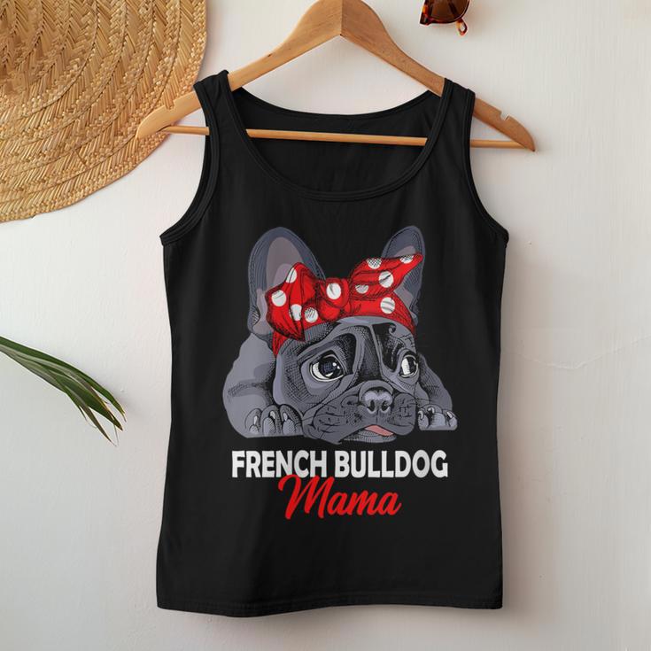 Women's French Bulldog Mum Frenchie Woman Tank Top Frauen Lustige Geschenke