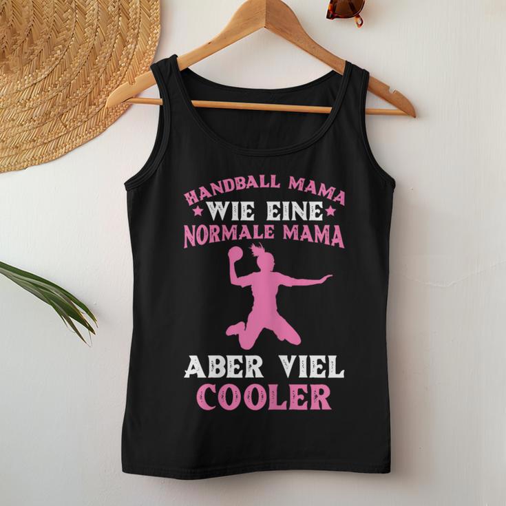 Women's Handball Mama Wie Eine Normale Mama Nuriel Cooler Tank Top Frauen Lustige Geschenke