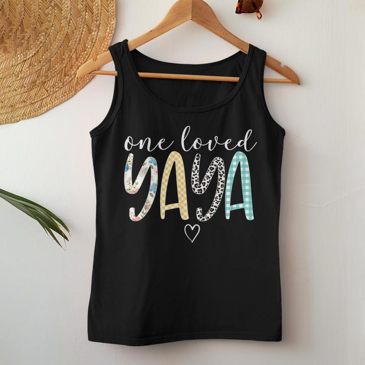 Yaya One Loved Yaya Mother's Day Women Tank Top Unique Gifts