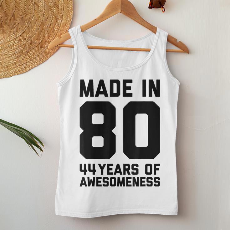 44 Geburtstag 44 Jahre Alt Geschenk Männer Frauen Papa Mama Tank Top Frauen Lustige Geschenke