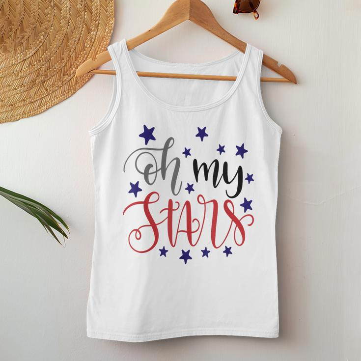 4Th Of July Fourth Oh My Stars Mom Wife Daughter Women Tank Top Unique Gifts