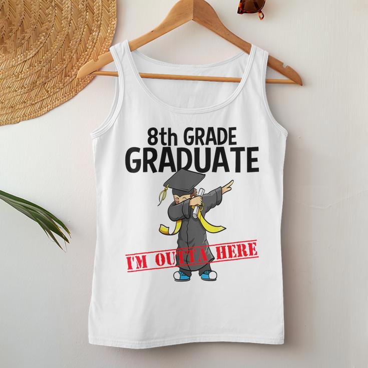 8Th Grade Graduation Dabbing Boy Party Idea Women Tank Top Unique Gifts