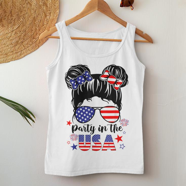 American Flag Party In Usa 4Th July Patriotic Kid Girl Women Tank Top Unique Gifts