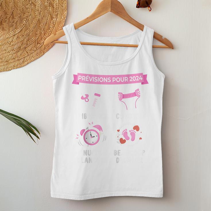 Annonce Grossesse Idée Cadeau Bientôt Futur Papa Maman 2024 Kapuzenjacke Tank Top Frauen Lustige Geschenke