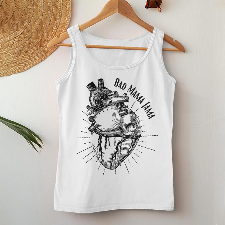 Bad Mama Jama Heart Women Tank Top Unique Gifts