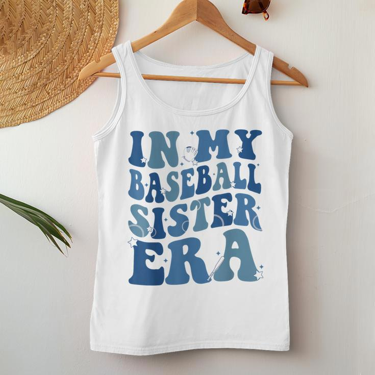 In My Baseball Sister Era Women Tank Top Personalized Gifts