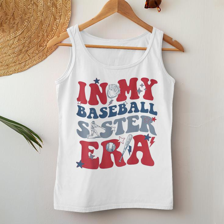 In My Baseball Sister Era Women Tank Top Unique Gifts