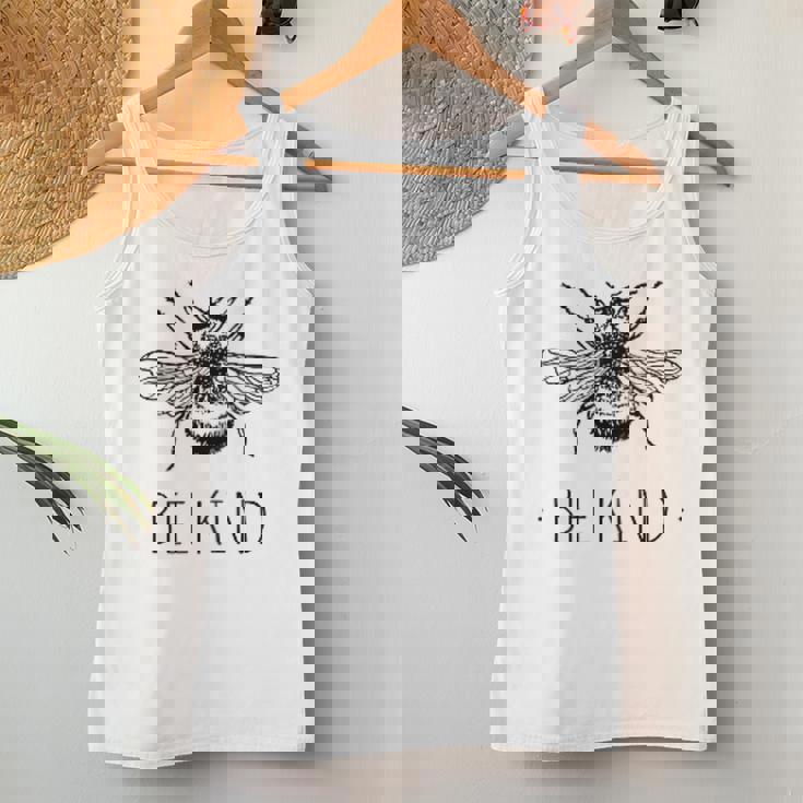 Bee Kind Chica Feminista Abejas Naturaleza Amante De La N Camiseta sin mangas para mujer Regalos divertidos