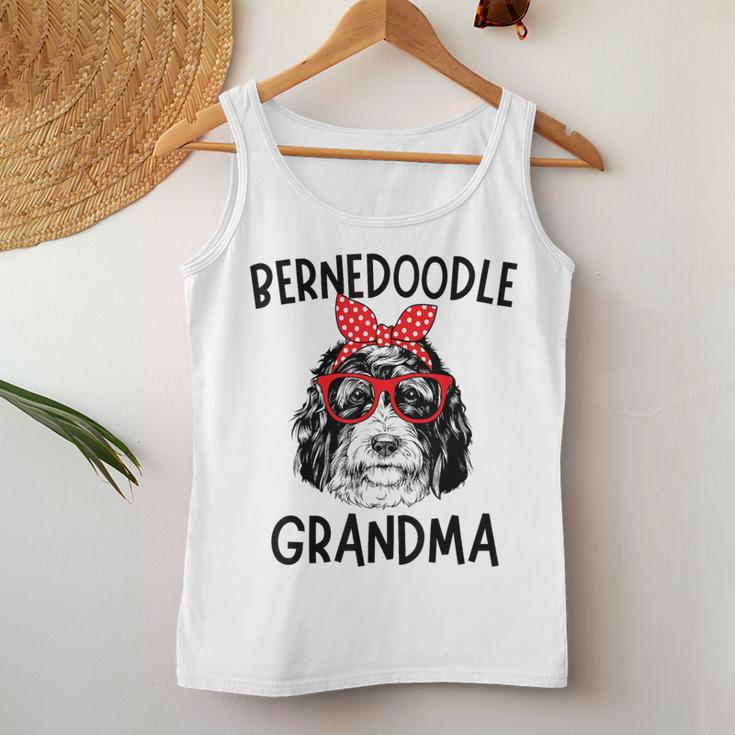 Bernedoodle Grandma Bernedoodle Dog Nana Mother's Day Women Tank Top Unique Gifts