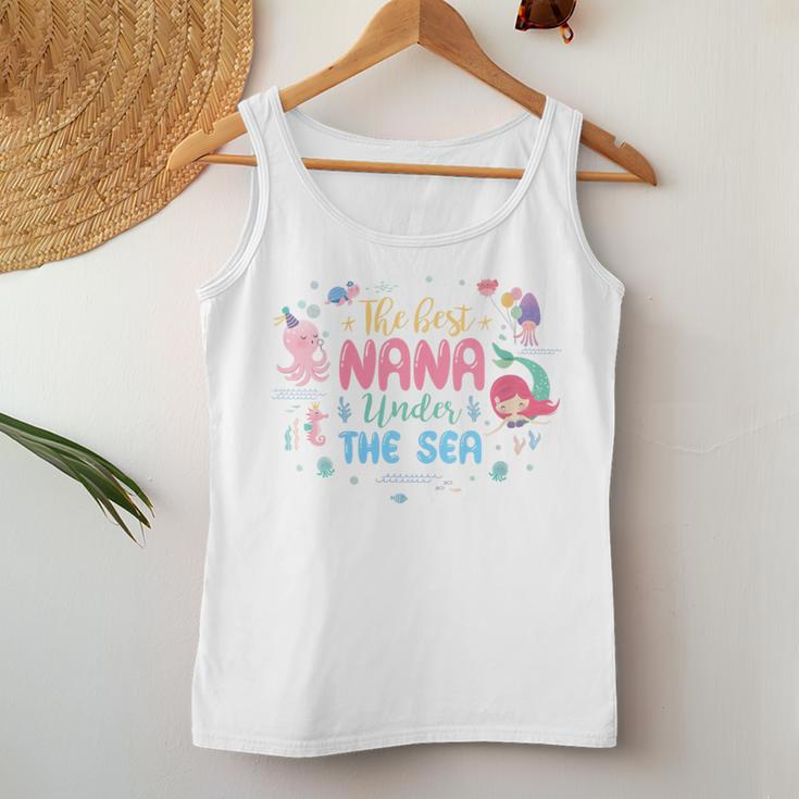 Birthday Girl The Best Nana Under The Sea Women Tank Top Unique Gifts