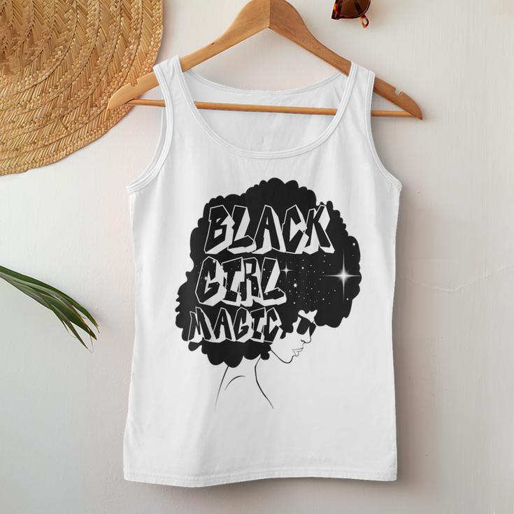 Black Girl Magic Afro Graffiti Urban Queen Women Tank Top Unique Gifts