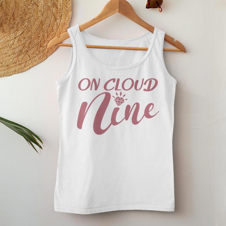 On Cloud Nine Bachelorette Party Bridal Party Matching Women Tank Top Unique Gifts