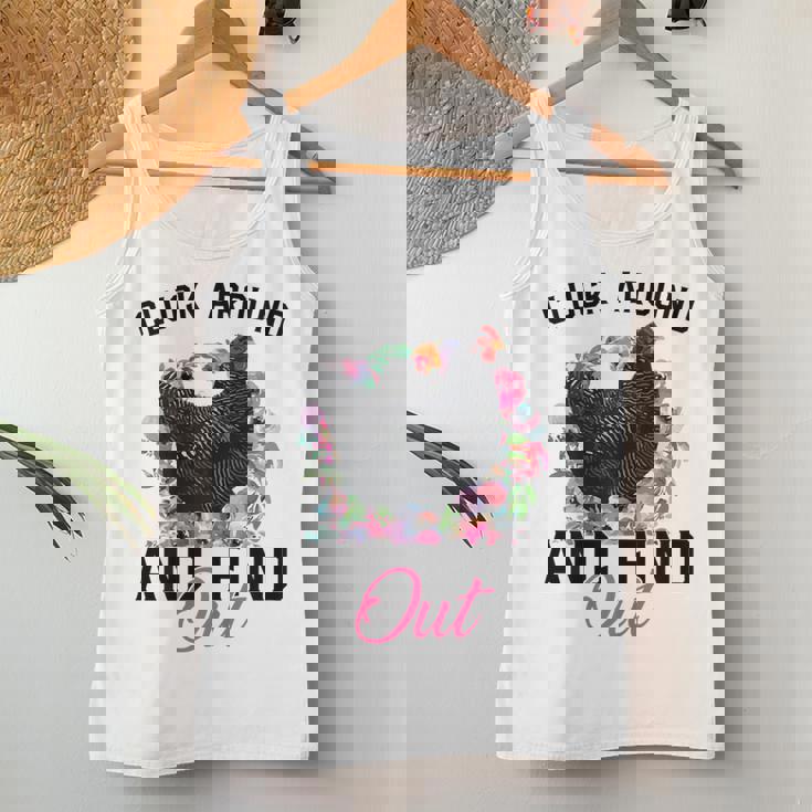 Cluck Around And Find Out Chicken Rooster Girls Women Tank Top Personalized Gifts Cluck Around And Find Out Chicken Rooster Girls Women Tank Top Personalized Gifts