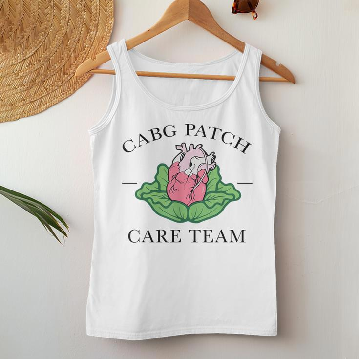 Cvicu Nurse Cabg Patch Care Team Cardiology Cardiologist Women Tank Top Unique Gifts