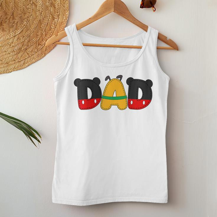 Dad And Mom Birthday Girl Mouse Family Matching Women Tank Top Unique Gifts