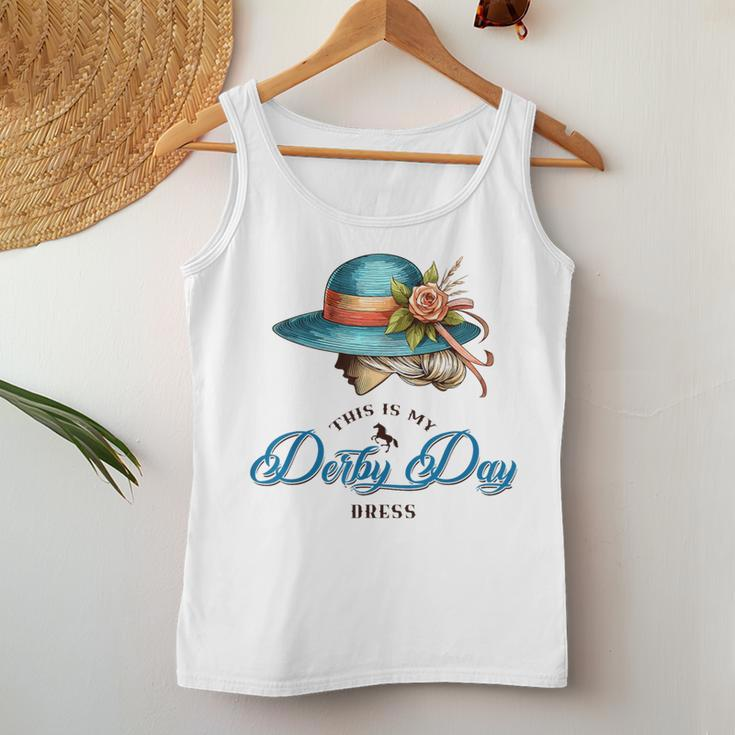 Derby Hats For 2024 This Is My Derby Day Dress Cool Women Tank Top Unique Gifts