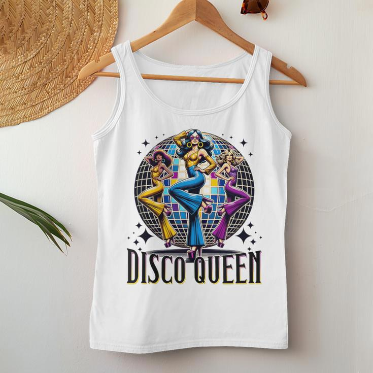 Disco Queen 70'S 80'S Retro Vintage Costume Disco Dance Women Tank Top Unique Gifts