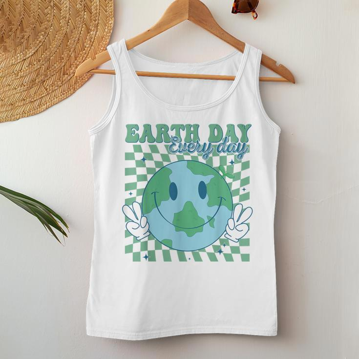 Earth Day Everyday Teacher Mother Earth Planet Anniversary Women Tank Top Unique Gifts