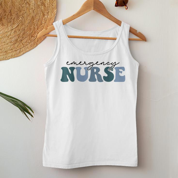 Er Nurse Emergency Room Nurse Nursing School Nurse Week Women Tank Top Funny Gifts