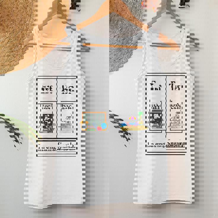 First Teach Then Beach First Teach Then Beach Teacher Women Tank Top Unique Gifts