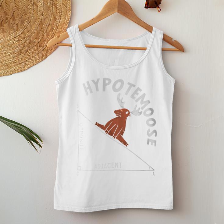 Hypotemoose Mathematics Teacher Mathematician Math Geek Women Tank Top Unique Gifts