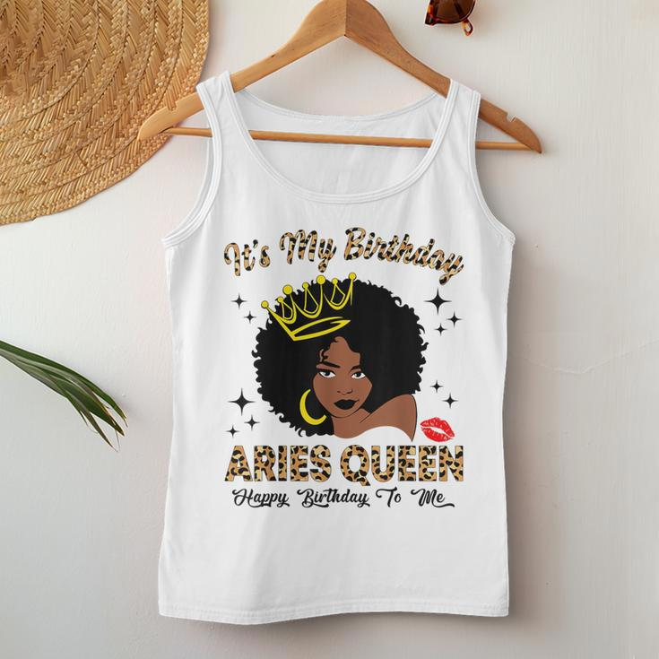 It's My Birthday Aries Queen African American Women Women Tank Top Unique Gifts