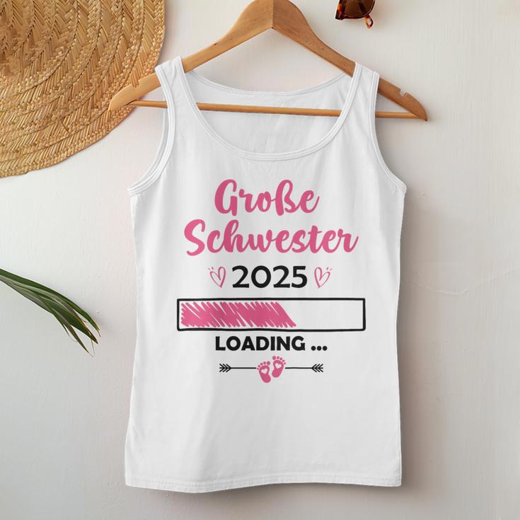 Kinder Ich Werde Große Schwester 2025 Cute Tank Top Frauen Lustige Geschenke