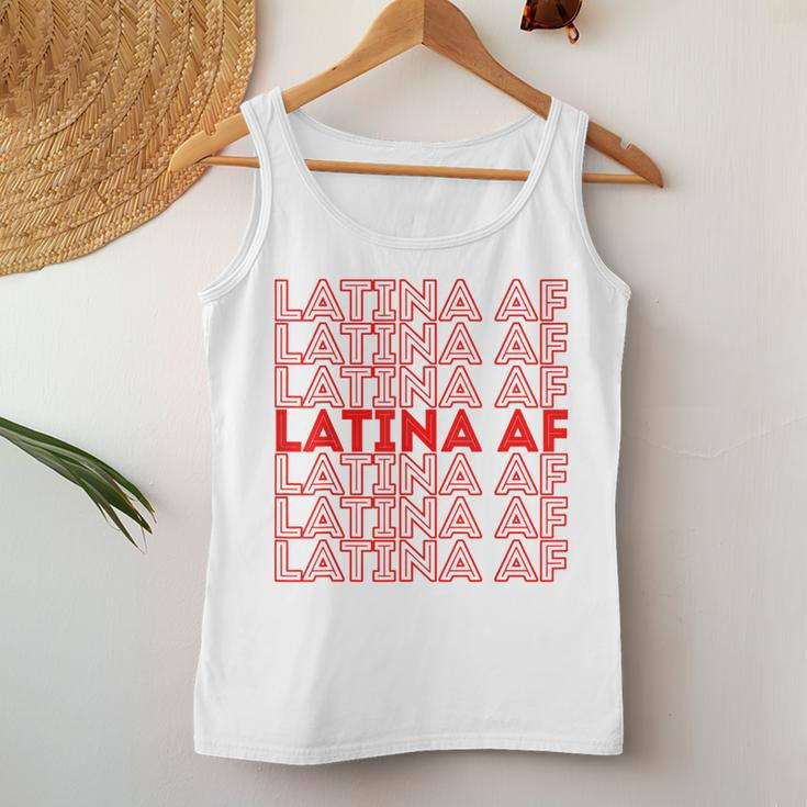 Latina Af S Women Tank Top Unique Gifts