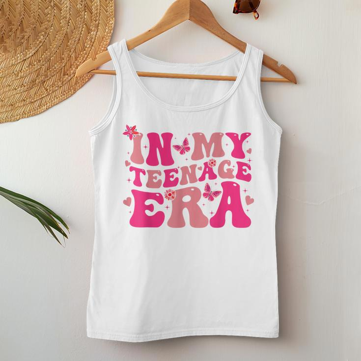 In My Nage Era Retro Groovy 13 To 19 Years Nager Women Tank Top Funny Gifts