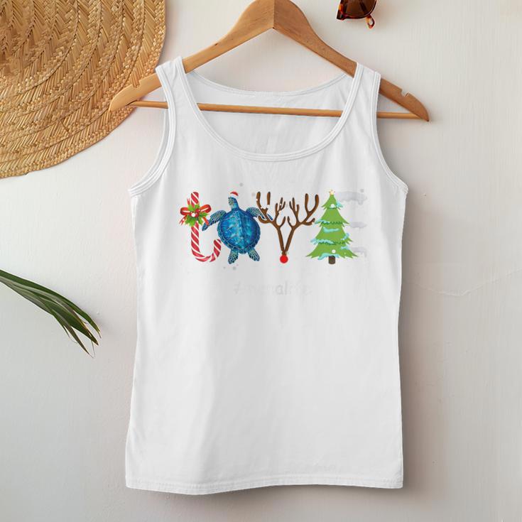 Nana Turtle Cute Love Nana Life Christmas Love Turtles Women Tank Top Unique Gifts