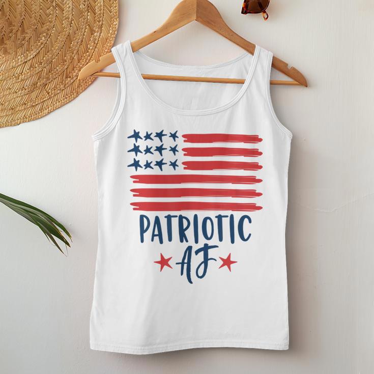 Patriotic Af American Flag 4Th Of July Men Women Tank Top Unique Gifts