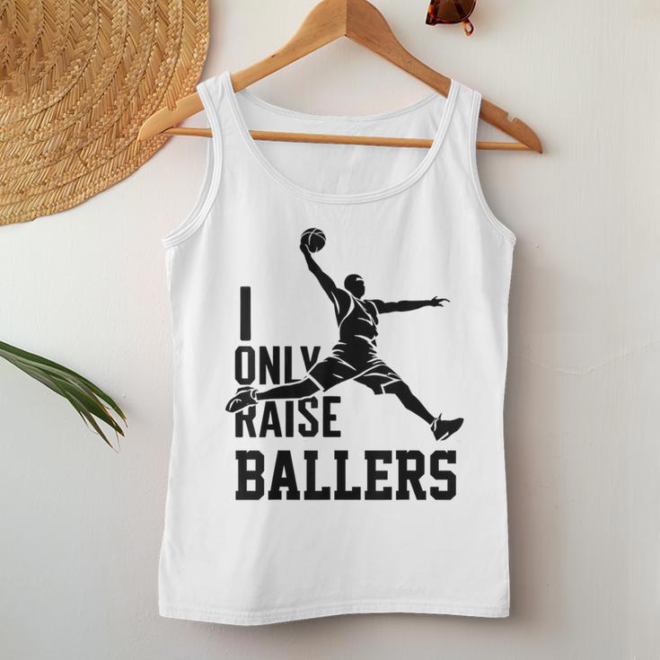 I Only Raise Ballers Lustige Basketball-Ikonen Dunk Mama Papa Tank Top Frauen Lustige Geschenke