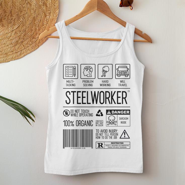 Slworker Job Description Tools Sarcastic Women Tank Top Unique Gifts