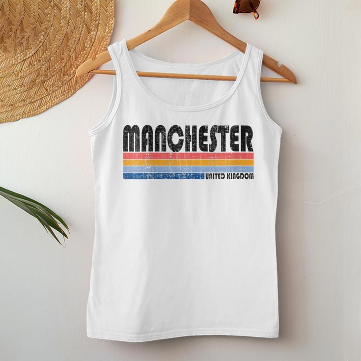 Vintage 70S 80S Style United Kingdom Manchester Women Tank Top Unique Gifts