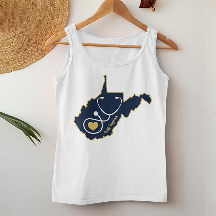 West Virginia Nurse And Medical Wv Women Tank Top Unique Gifts