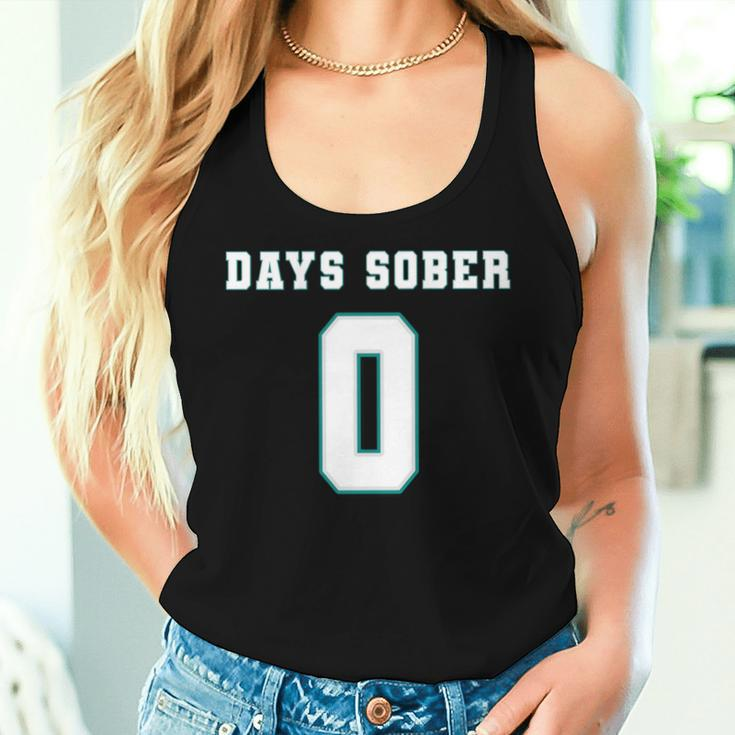 0 Days Sober Drinking Alcohol Lover Adult Men Women Tank Top Gifts for Her