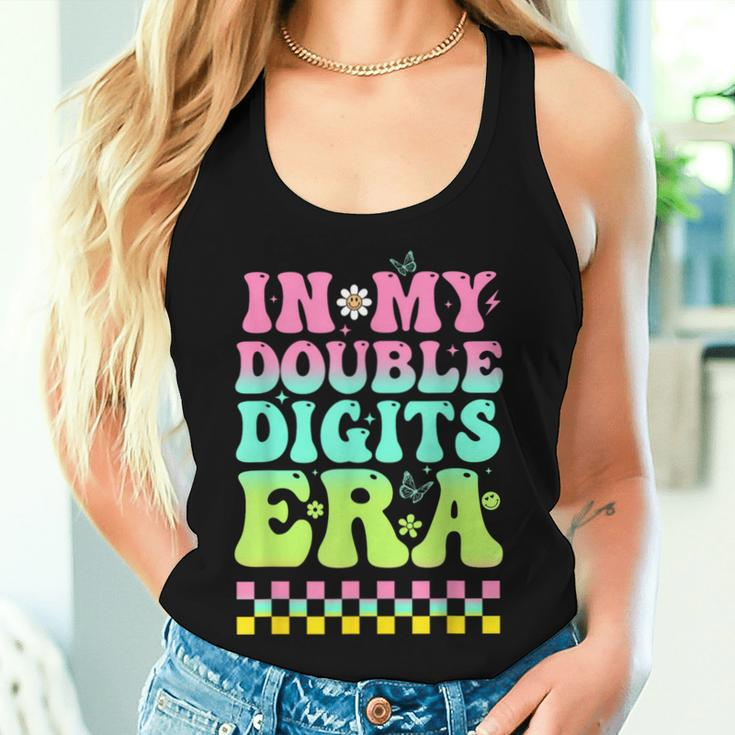 10Th Birthday Girl 10 Year Old In My Double Digits Era Women Tank Top Gifts for Her