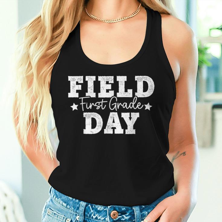 1St Grade Field Day 2024 First Grade School Teacher Student Women Tank Top Gifts for Her