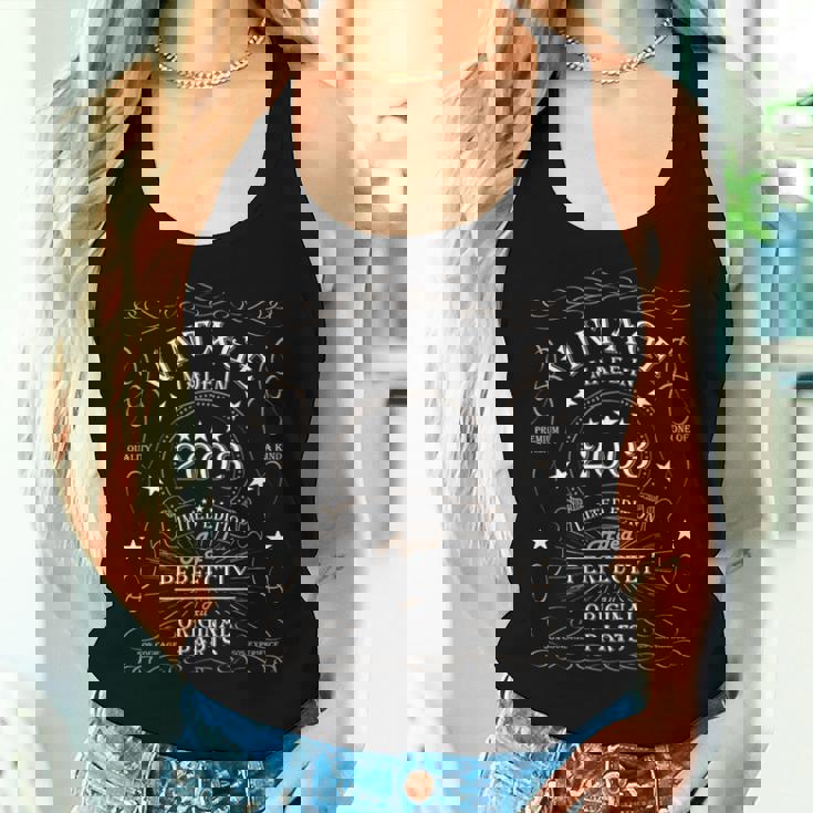 21St Birthday Retro Limited Edition Man Woman Vintage 2003 Women Tank Top Gifts for Her
