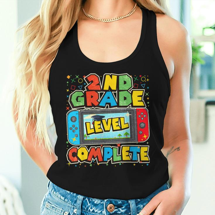 2Nd Grade Level Complete Last Day Of School Graduation Boys Women Tank Top Gifts for Her