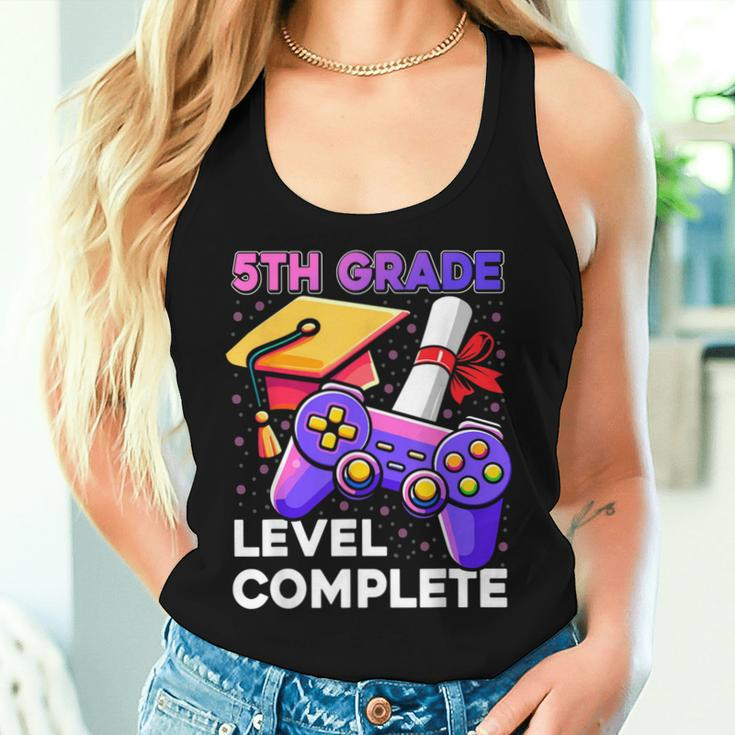 5Th Grade Level Complete Graduation 5Th Grade End Of School Women Tank Top Gifts for Her