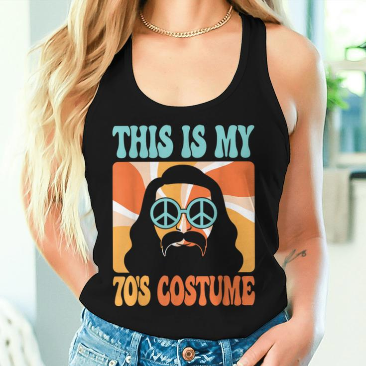 This Is My 70S Costume Groovy Hippie Theme Party Outfit Men Women Tank Top Gifts for Her