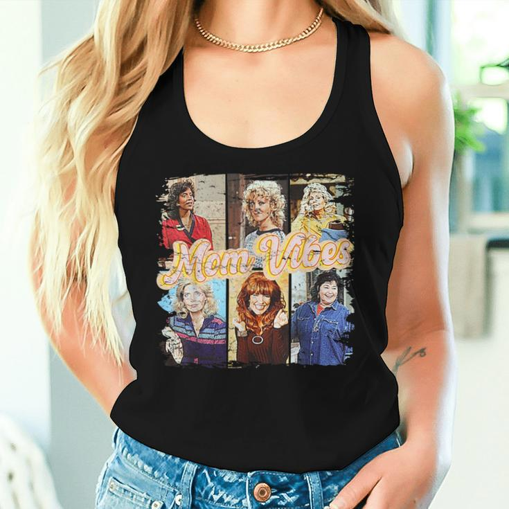 80'S 90'S Mom Vibes Mom Life Mother's Day Vintage Mama Women Tank Top Gifts for Her