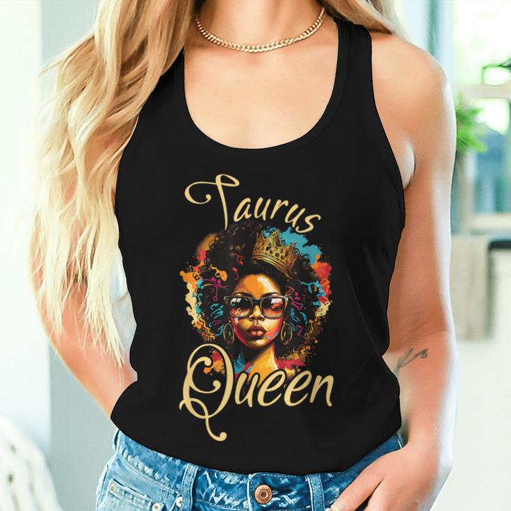 Afro Girl Taurus Queen Are Born In April To May Women Tank Top Gifts for Her