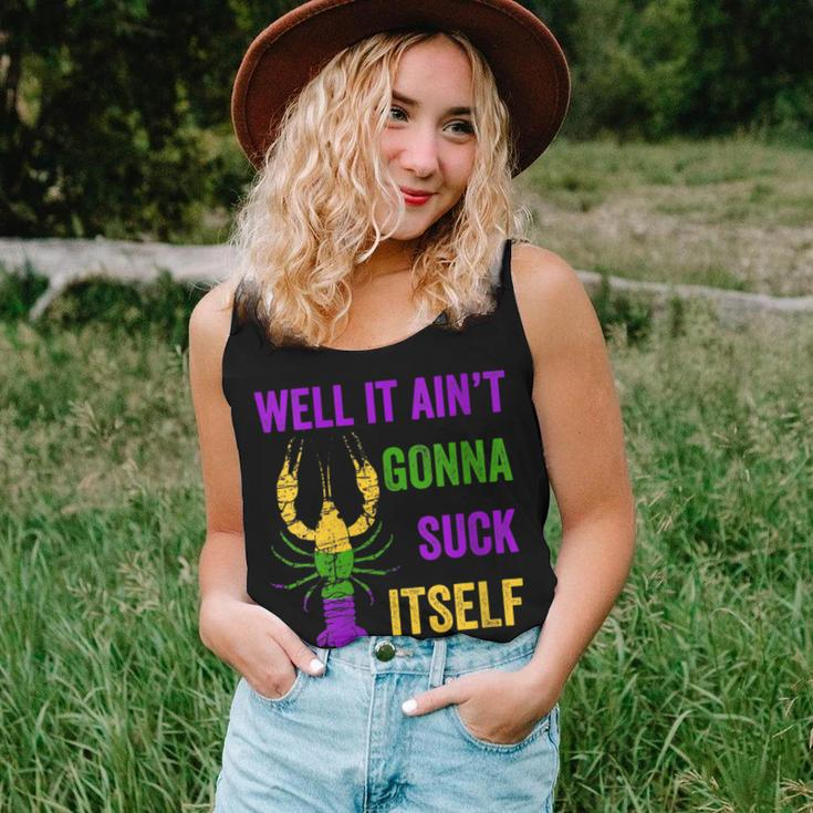 Well It Ain't Gonna Suck Itself Crawfish Mardi Gras Diy Women Tank Top Gifts for Her