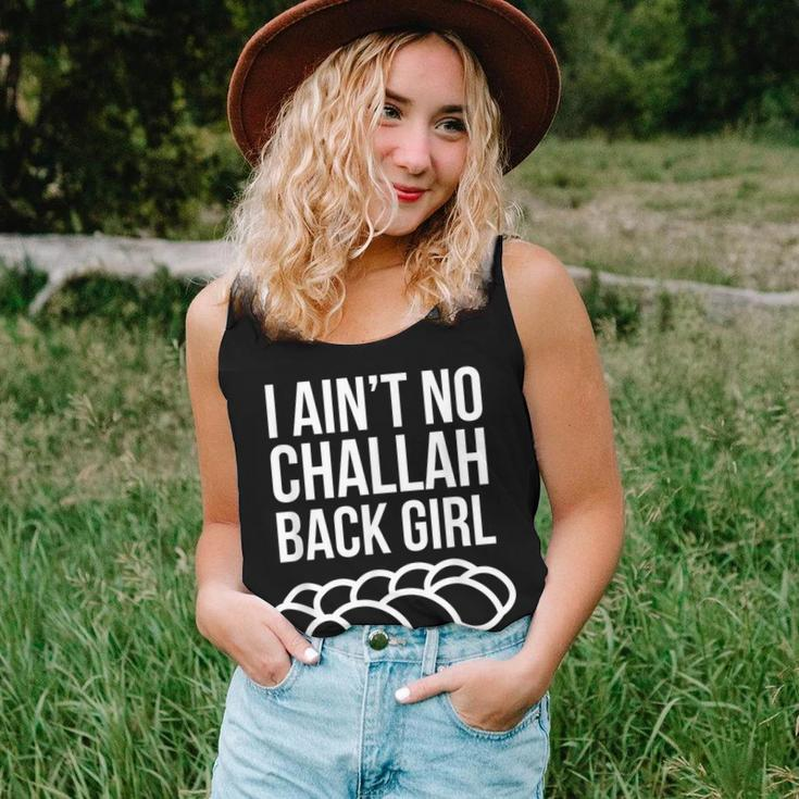 I Aint No Challah Back Girl Jewish Pun Women Tank Top Gifts for Her