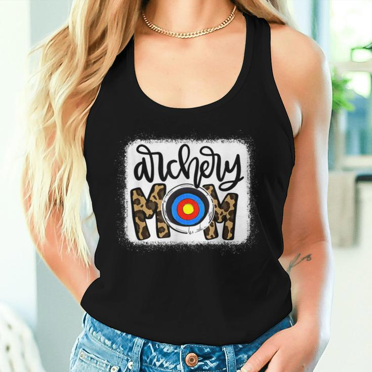 Archery Mom Leopard Archery Mama Women Tank Top Gifts for Her