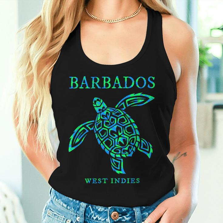 Barbados Sea Turtle Boys Girls Vacation Souvenir Women Tank Top Gifts for Her